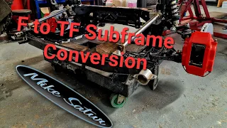 MGF Race Car - F to TF Front Subframe Conversion & Mike Satur TransFormer Suspension Kit