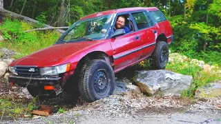 LIFTED Toyota ALL-TRAC 1st Rock Climb Test