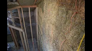 Lime Plaster and drywall in our Straw Bale House | Part 2