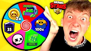 BRAWL STARS XXL GLÜCKSRAD CHALLENGE! 😱 ICH WERDE WÜTEND...😡