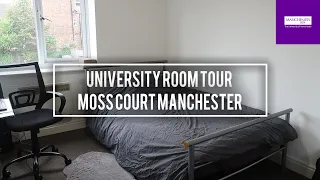 University Room Tour 2021 | University of Manchester Accommodation UK (Moss Court)