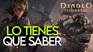 Diablo Immortal Guía para principiantes 😈 ¿Cómo empezar? Todo lo que debes saber