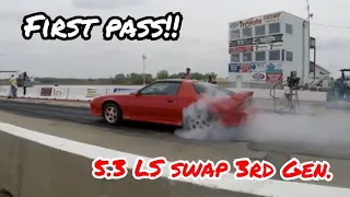 Holley Sniper EFI, 5.3 LS Swapped 3rd Gen Camaro FIRST 1/4 MILE TEST PASS!! Its FINALLY Done!!