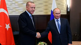 ОПЛАТА ГАЗА В РУБЛЯХ: Путин и Эрдоган договорились