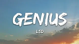 LSD - Genius (Lyrics) ft. Sia, Diplo, Labrinth