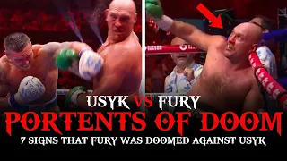 7 SIGNS THAT FURY WAS DOOMED AGAINST USYK 🥊👑👀