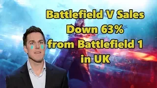 Battlefield V Sales down 63% from Battlefield 1 in the UK