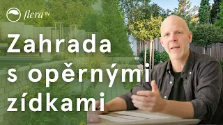 Zahrada s opěrnými zídkami | Inspirativní zahrada | Flera TV