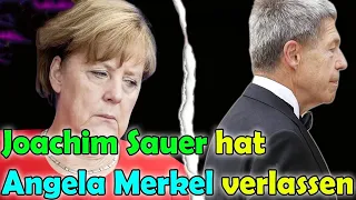 Trauriges Ende der Ehe von Angela Merkel   Trennung