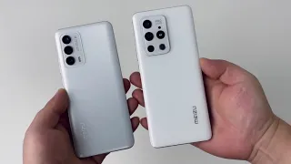 Meizu 18s Pro и Meizu 18s РАСПАКОВКА И ПЕРВЫЙ ОБЗОР! ГДЕ ОТЛИЧИЯ?