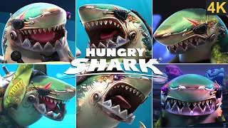 VETERAN GREAT WHITE ALL TRAILER & MOVIE THROUGH THE YEARS!!! (2010 - 2022) HUNGRY SHARK WORLD 4K