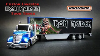 Matchbox Custom Lonestar Iron Maiden Tour Truck 2020 Convoys - Build-Off With Matchbox Resurrection