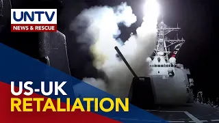 US, UK launch strikes on Houthi positions in Yemen following attacks on shipping