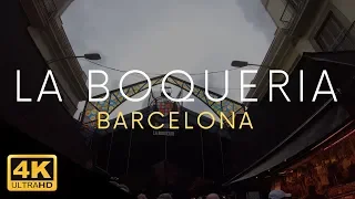 La Boqueria Market Barcelona 4k Full Tour Video