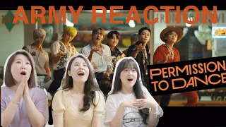 [Eng|Reaction] BTS (방탄소년단) ‘Permission to Dance’ Official MV Reaction| Army reaction