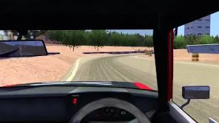 rFactor Ford Escort MK2 RallyX Hotlap onboard