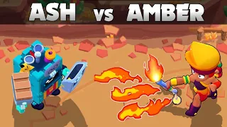 Ash Vs Amber | 1Vs1 | 27 Tests | Brawl Stars