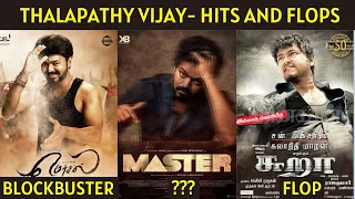 Vijay Hits and Flops | Thalapathy Vijay All Movies List | Cine List #leo #thalapathy68