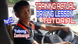 PART 24/FIRST DAY, TRAINING ACTUAL DRIVING LESSON TUTORIAL