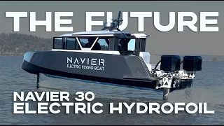 Navier 30 Electric Hydrofoil - Is This the Future of Boating?