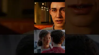 Peter and MJ kissing scene || Multiverse version😍 #spiderman #peterparker #mj #maryjane