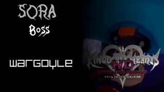 Sora Boss - La Cite des Cloches - Wargoyle - Kingdom Hearts Dream Drop Distance HD (PS4)
