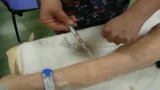 Medication Through Running IV