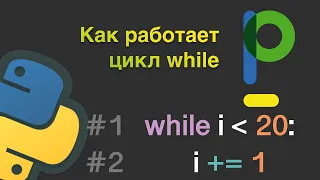 Уроки Python для начинающих: Циклы в программировании, как работает цикл while  #10