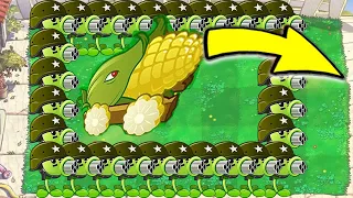 99 Gatling Pea Cob Cannon vs Wall Nut Red vs 999 Gargantuar | Plants vs Zombies Crumbs mode