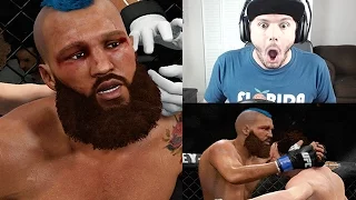 FLYING KNEE!! CANT BE TOUCHED | EA SPORTS UFC 2 CAREER MODE GAMEPLAY | EPISODE 5