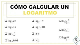 CÓMO CALCULAR DIFERENTES LOGARÍTMOS