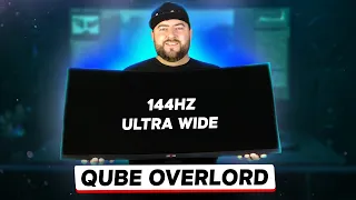 QUBE Overlord C34UQ144 👽 ИГРОВОЙ UltraWide МОНИТОР 21:9 на 144гц