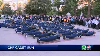 Cadet run brings soon-to-be CHP officers to the streets around Sacramento