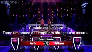 The Voice Uk | Ash Morgan x Adam Barron -  "I Won't Let You Go" - Legendado HD