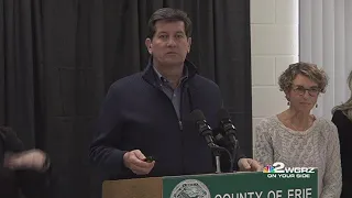 Winter storm prep: Erie County 3 p.m. Friday news conference