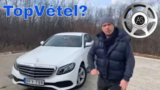 TopVétel? 12 milliós új Mercedes E-Osztály, 4matic, 9-es automata. Ez a BestBuy? - AutóSámán