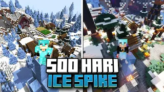 500 Hari di Minecraft tapi Ice Spike Only