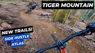 Tiger Mountain's Newest Trails - Side Hustle & Atlas!