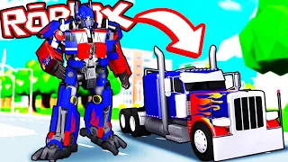 ROBLOX INSANE TRANSFORMERS UPDATES