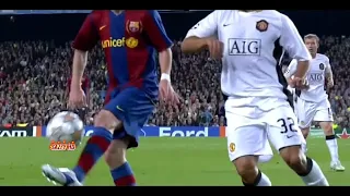 Lionel Messi Ball control vs Manchester united [2007-08]