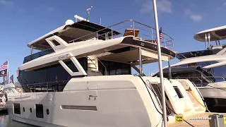 Absolute Navetta 73 Luxury Yacht Walkaround Tour - 2020 Model