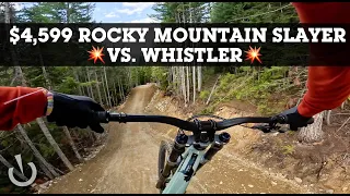 Rocky Mountain SLAYER Park Edition vs. Whistler Bike Park