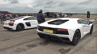 Audi R8 V10 vs Lamborghini Aventador S