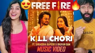 Kill Chori ft. Shraddha Kapoor and Bhuvan Bam | Song | Come Home To Free Fire Kill Chori Reaction