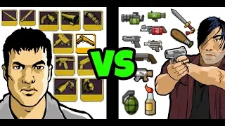 TODAS LAS ARMAS DE GTA ADVANCE vs GTA CHINATOWN WARS