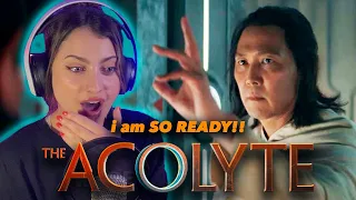 THE ACOLYTE | STAR WARS OFFICIAL TRAILER - REACTION! i neeeeed this NOW!