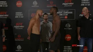 Fight Night Singapore: Weigh-in Faceoffs