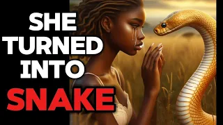 The GIRL Who TURNED Into A SNAKE.#africanfolktales #africanfolklores#africanstories