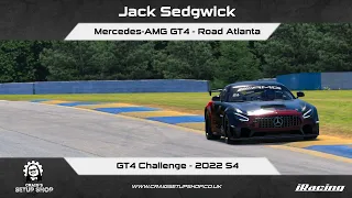 iRacing - 22S4 - Mercedes-AMG GT4 - GT4 Challenge - Road Atlanta - Jak