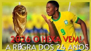 🔥O BRASIL VAI GANHAR O HEXA EM 2026? ENTENDA O MOTIVO! #todasasligasfc #hexa2026